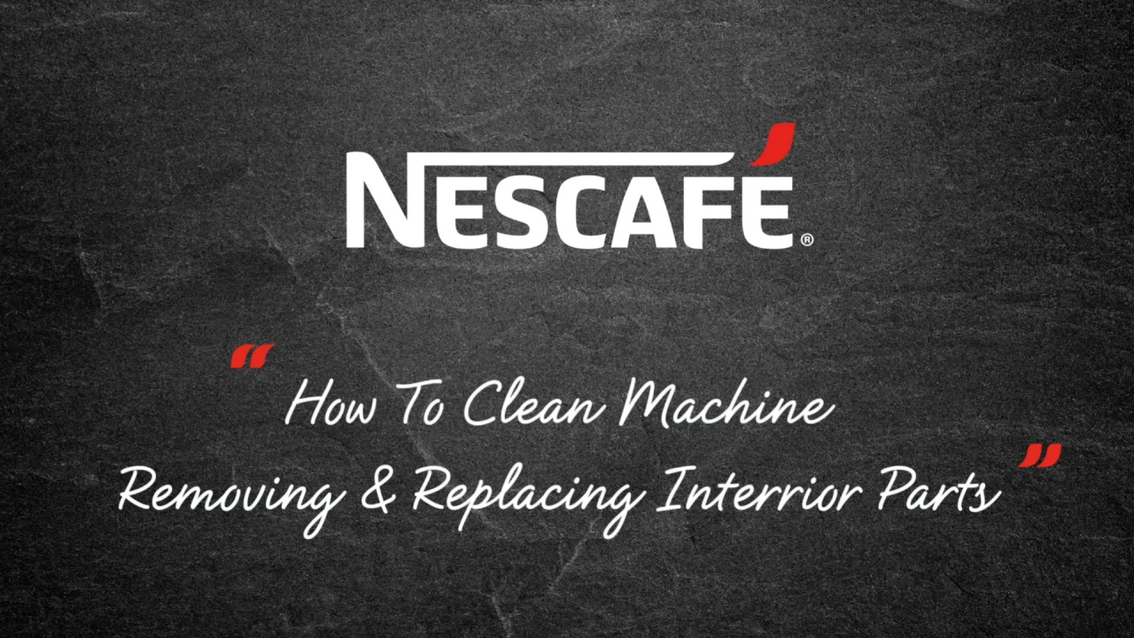 Nescafé Soluble Coffee Machine Care Nestlé Professional